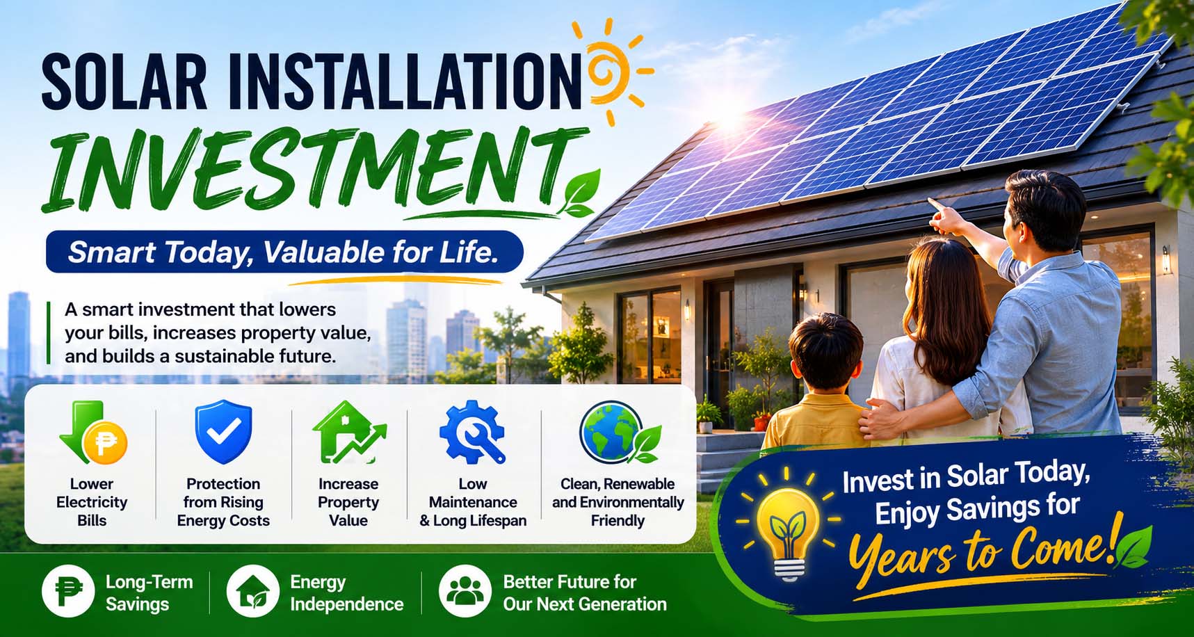 Solar Installation Is a Smart Investment for Homes and Businesses in the Philippines